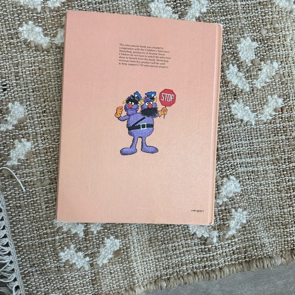 Vintage Children’s Book Sesame Street 'What Do You Do?' vintage children’s Kids